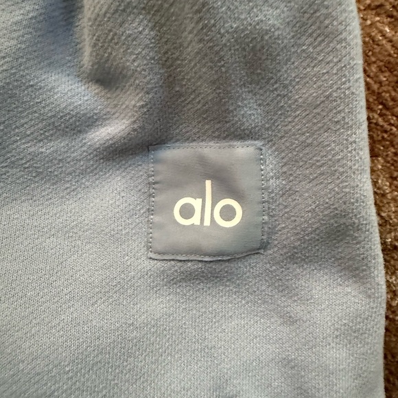ALO Accolade Light Blue Hoodie XS - Picture 3 of 5